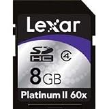  : Lexar SD8GB-60-709 8GB Platinum II Secure Digital