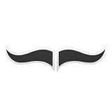 Bully BBS-2201 Black Bull Series Stainless Steel 3D Design Horn Emblem by Bully