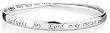Sterling Silver Where There Is Sadness, Joy , Lord Make Me An Instrument Of Your Peace Bangle Bracelet
