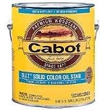 CABOT STAIN 16734 250 VOC COMPLIANT MISSION BROWN O.V.T. SOLID OIL STAIN SIZE:1 GALLON.