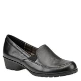 Naturalizer Women's Hurdle Flat,Black Leather,7.5 W US