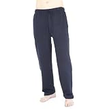 Mens Jogging Pants/Jog Bottoms (Navy)