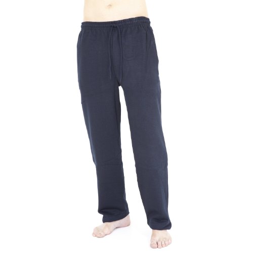 Mens Jogging Pants/Jog Bottoms (Navy)