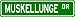 MUSKELLUNGE Street Sign ~ Fishing ~ Great Fish Sign for your Lodge, Gameroom, Basement, Garage, Barn