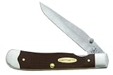 Case Cutlery 36301 Trapper Lock Knife with G-10 Synthetic Handle, Earth Brown