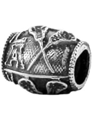 Genuine Zable (TM) Product. 925 Sterling Silver Lacrosse Bead Charm. 100% Satisfaction Guaranteed.
