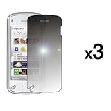 3 Pack of Premium Reusable LCD Mirror Screen Protectors for Nokia N97 [Acce ....