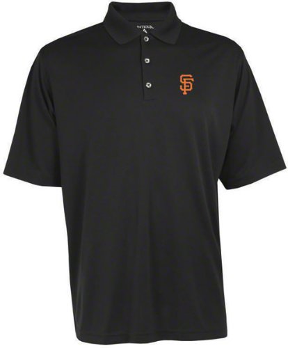 San Francisco Giants Exceed Desert Dry Black Polo Shirt