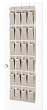 Whitmor 6082-13 Natural Linen Soft Storage Over-the-Door Shoe Organizer
