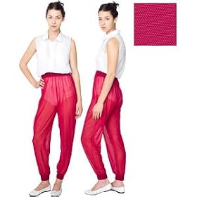 Buy American Apparel Nylon Spandex Micro-Mesh Jumper Pant