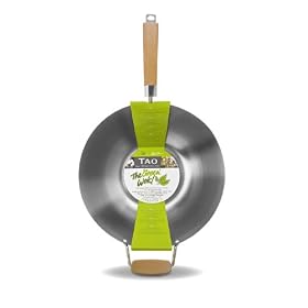 Tao Professional Wok, Green, 36 cm