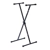 Kinsman KS17 Black Heavy Duty Keyboard Stand