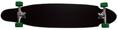 Moose Black Kicktail Longboard Complete 