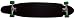 Moose Black Kicktail Longboard Complete