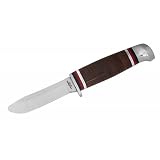 Herbertz Kindermesser, AISI 420 Stahl, Ledergriff, Lederscheide (51107)