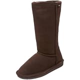 BEARPAW Women's Emma 12 Shearling Boot Chocolate Size 6