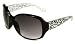 UrbanSpecs Readers Reading Glasses - R14940 - Black Sunreader with Snow Leopard Temples