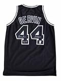 George ICE Gervin Signed San Antonio Spurs Jersey JSA - Autographed NBA Jerseys