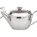 Kitchen Craft 18/8 Stainless Steel Six Cup Teapot 1 litre (32oz) PSSTPOT32