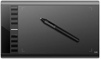 Graphics Tablet M708 Drawing Pad Tablet 8 ExpressKey 10 x 6 Inches Graphics Drawing Pen Tablet - M708 - Black