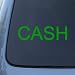JOHNNY CASH - Vinyl Car Decal Sticker #1852 | Vinyl Color: Green