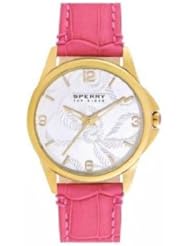 Sperry Top-Sider Womens Round Leather Strap Watch 38mm 102053