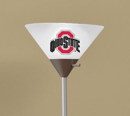 Ohio State Buckeyes Torchiere Floor Lamp