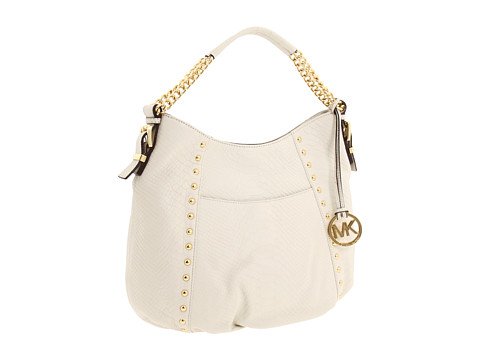 MICHAEL Michael Kors Middleton Medium Shoulder Handbags - White