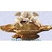 Twin angles statue two cherubs dish sculpture New