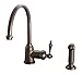 Premier 120157LF Wellington Lead-Free Single-Handle Kitchen Faucet with Matching Side Spray, Oil Rubbed Bronze