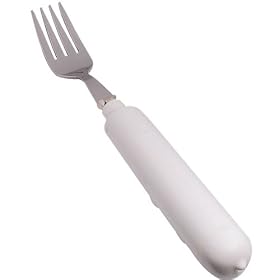 Comfort Grip Utensils Straight Fork