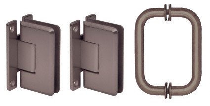Buy CRL Oil Rubbed Bronze Cologne Shower Pull and Hinge Set (CRL Showers, Plumbing, Bathtubs Showers & Saunas, Showers, Shower Doors)