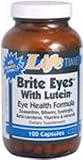 Brite Eyes with Lutein 120 Caps ( Natural Eye Health Formula! ) LifeTime Vitamins
