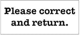HARDING HOUSE PUBLISHERS STAMP CORRECT & RETURN