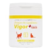 �L��p�v���~�A���T�v�������g�@Premium Pet Supplements Vigor+�i�r�K�[�v���X�jfor Cats ���́i�����x�v���|���X���u���[�x���[�����e�C���z���I�j
