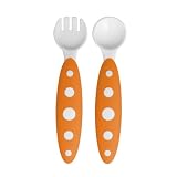 Boon ModWare - Toddler Utensils - Orange/White