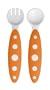 Boon ModWare - Toddler Utensils - Orange/White