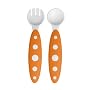 Boon ModWare - Toddler Utensils - Orange/White