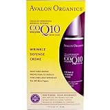 Avalon Organics CoQ10 Wrinkle Defense Creme, 1.75-Ounce Bottle