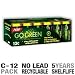 PerfPower Go Green Super Alkaline, C Batteries, 12 Count