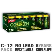 ALKALINE : PerfPower Go Green Alkaline Batteries