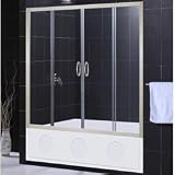 DreamLine SHDR-1160586-00 Visions Sliding Tub Door, White