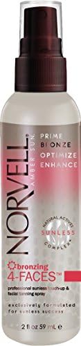 Norvell Bronzing 4-Faces with Instant Bronzers, 2 fl oz, 24-pack