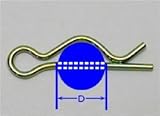 FJK クロメートスナップピンセット18(D)mm(5本入)