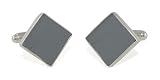Handmade sterling silver and wood Baltimore baseball stadium ballpark seat cufflinks