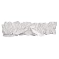 NYK White satin bow detailed lace garter
