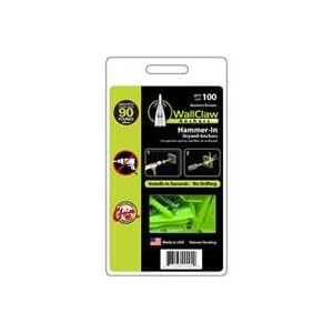 WallClaw Hollow Wall Anchors with Screws, 100 Pk by
