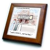 Texas Chainsaw Massacre Informal Reviews - 8x8 Framed Tile