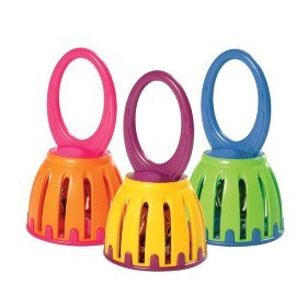 Hohner Kids Single 5 High Cage Bell, Assorted Colors
