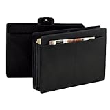 Andrew Philips Leather Goods Accordian File Folder